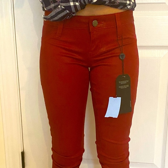 Guess glossy coated jeans - new - size 24 - Picture 2 of 7